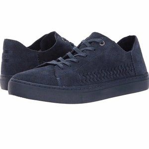 Toms Lenox Suede Sneaker - Blue Sz 9.5